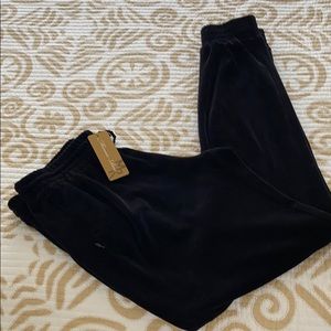 Minnie Rose BLK VELVET Pant. High Quality NWTags